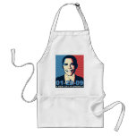 Obama Inauguration Portrait New Day in America Aprons