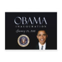 Obama inauguration postcards