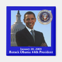 Obama Inauguration souvenir Fridge Magnets