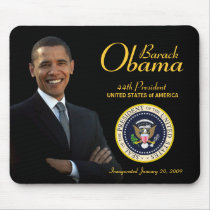 Obama Inauguration Souvenir Mousepad