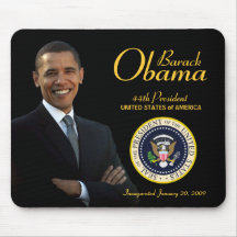 Obama Inauguration Souvenir Mousepad