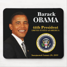 Obama Inauguration Souvenir Mousepad