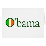 Obama Irish cards