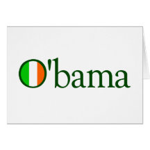 Obama Irish Cards