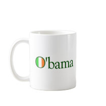 Obama Irish Mugs