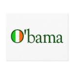 Obama Irish postcards