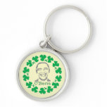 O'Bama Irish Shamrock Premium Keychain