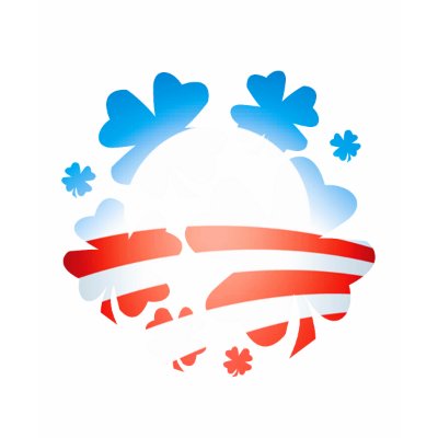 Obama Irish Shamrocks Shirts by Billdozer