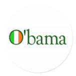 Obama Irish stickers