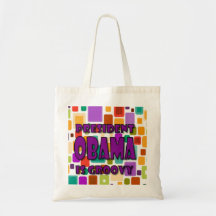 Obama is Groovy Tote Bag
