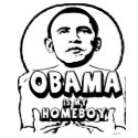 Obama is my homeboy t-shirts
