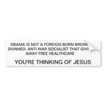 OBAMA IS NOT JESUS