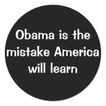 Obama is the mistake America will learn