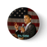 Obama It's time button
