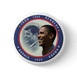 Obama JFK Button