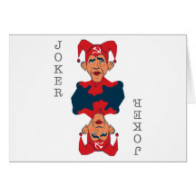 Obama-Joker Greeting Cards