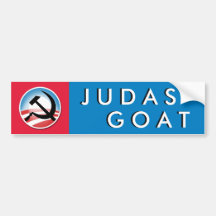 Obama Judas Goat Bumper Sticker