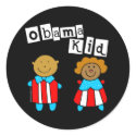 Obama Kid Stickers