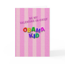 Obama kid Valentine Cards