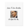 OBAMA  LEARN TO LOVE SOCIALISM1 POST CARD