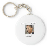 OBAMA LEARN TO LOVE SOCIALISM2 KEYCHAINS