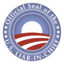 Obama Liar-in-Chief stickers