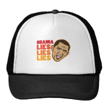 Obama Lies Lies Lies Trucker Hats