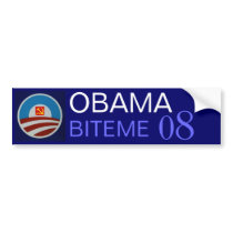Obama-logo-712332, hammer sickle, OBAMA, BITEME... Bumper Stickers