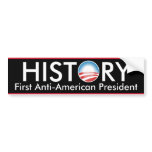Obama Makes History bumper stickers