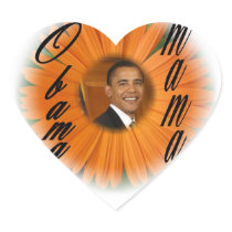 OBAMA MAMA CUTE STICKER