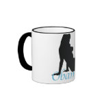 obama mama. sexy silhouette. v2. mugs