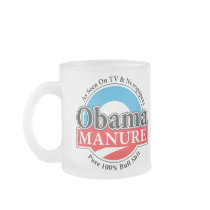 Obama Manure Frosty Mug