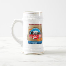 Obama Manure Stein Mugs
