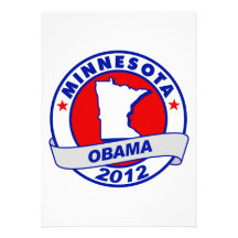 Obama - Minnesota Custom Announcements