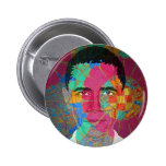 Obama Mosaic-style Button