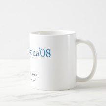 Obama Mug with logo and quote