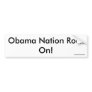 Obama Nation Rock On!, 2009 KEYTARA DESIGNS Bumper Sticker