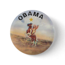 Obama / Native American Button