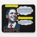 Obama "No One is Above the Law" Mousepad