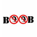 OBAMA NOBAMA "BOOB" T-SHIRT