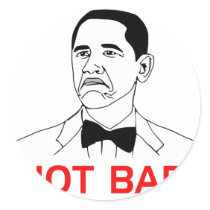 Obama - Not Bad Sticker