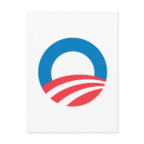 Obama O Postcard