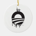 Obama Oil Rig Ornaments