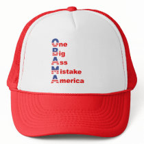 OBAMA: One Big Ass Mistake America Mesh Hat