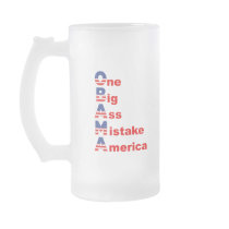 OBAMA: One Big Ass Mistake America Mug
