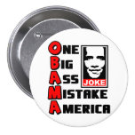 OBAMA: One Big Mistake Buttons