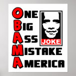 OBAMA: One Big Mistake posters