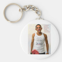 Obama One More Chance Keychains