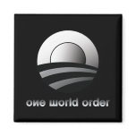 Obama One World Order magnets