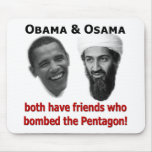 Obama & Osama Mousepads